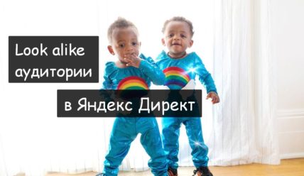 Look alike аудитории в Яндекс Директ