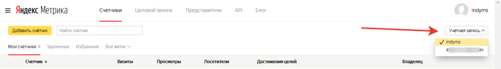 Представительский доступ к Яндекс Метрике